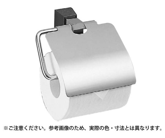 シロクマ ラックスペーパーホルダークローム・白木ウッド CW-6 1個(ご注文単位1個)【直送品】