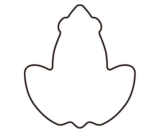 アズワン 野菜抜 カエル 小 #1  1個（ご注文単位1個）【直送品】