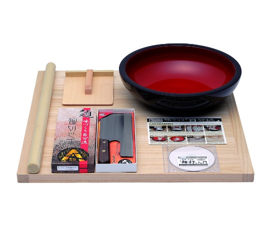 豊稔企販 普及型麺打セット(そば・うどんDVD付) A-1200 1セット（ご注文単位1セット）【直送品】