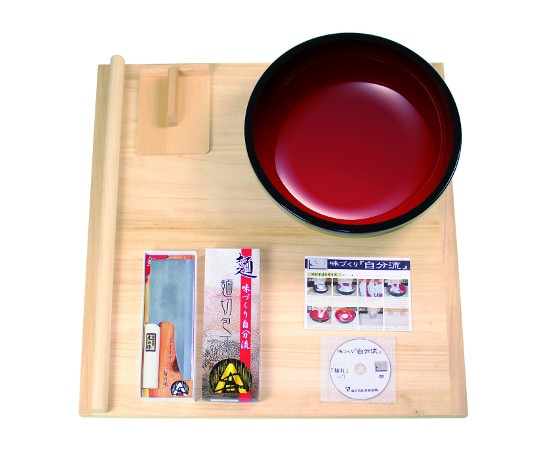 豊稔企販 家庭用麺打ちセット(大)(そば・うどんDVD付) A-1220 1セット（ご注文単位1セット）【直送品】