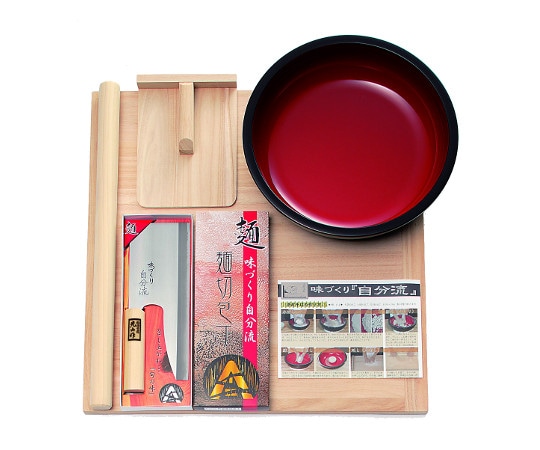 豊稔企販 家庭用麺打ちセットB(そば・うどんDVD付) A-1280 1セット（ご注文単位1セット）【直送品】