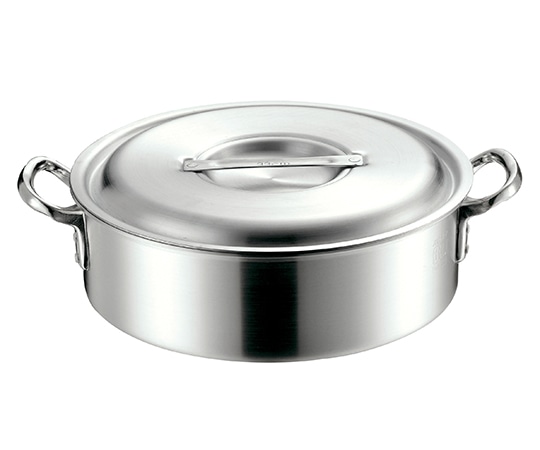 エムテートリマツ プロガストアルミ外輪鍋(目盛付) 33cm  1個（ご注文単位1個）【直送品】