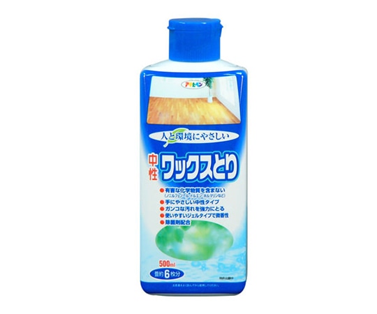 アサヒペン 環境にやさしい中性ワックスとり 500mL 1個(ご注文単位1個)【直送品】