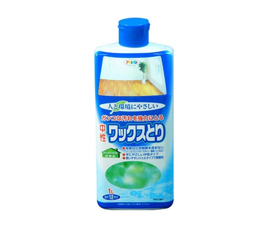 アサヒペン 環境にやさしい中性ワックスとり 1L 1個(ご注文単位1個)【直送品】