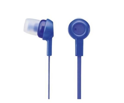 エレコム カナルタイプヘッドホン C3520 ディープブルー EHP-C3520BUD 1パック(ご注文単位1パック)【直送品】