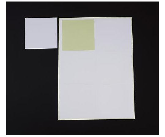 エスコ A4判/ 6面 プリンターラベル(油面対応/10枚) EA759XD-33 1個(ご注文単位1個)【直送品】