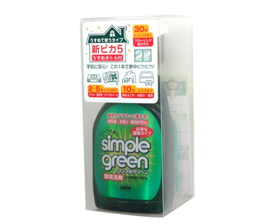 KDS シンプルグリーン 新ピカ5 500mL SGN-500R SET5 1本(ご注文単位1本)【直送品】