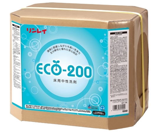 リンレイ ECO-200 中性洗剤 709136 1箱(ご注文単位1箱)【直送品】