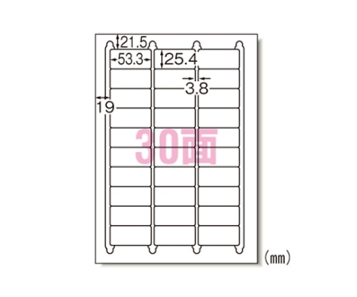 エーワン(A-ONE) ラベルシール[レーザープリンタ]マット紙 A430面 31146 1パック(ご注文単位1パック)【直送品】