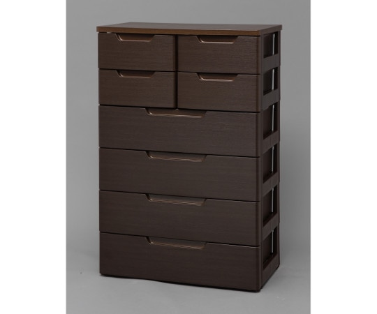 アイリスオーヤマ MUチェスト 茶 6段 MU-7244 1個（ご注文単位1個）【直送品】