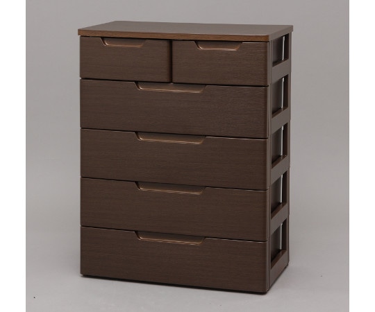 アイリスオーヤマ MUチェスト 茶 MU-7242 1個（ご注文単位1個）【直送品】