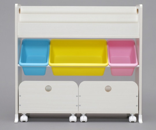 アイリスオーヤマ 収納カートトイハウスラック パステル STHR-13 1個（ご注文単位1個）【直送品】