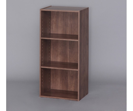 アイリスオーヤマ CBボックス 可動棚タイプ ブラウン CX-3KD 1個（ご注文単位1個）【直送品】