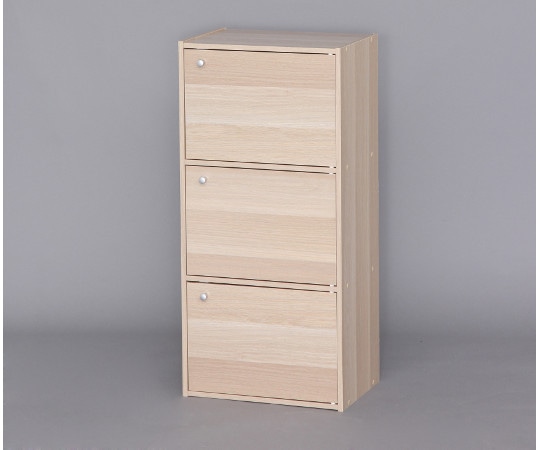 アイリスオーヤマ CBボックス 3ドア ナチュラル CX-33D 1個（ご注文単位1個）【直送品】