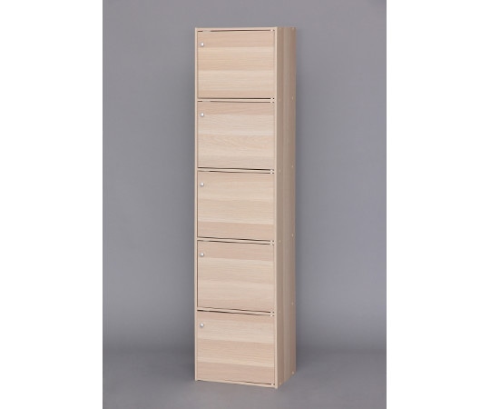 アイリスオーヤマ CBボックス 5ドア ナチュラル CX-55FD 1個（ご注文単位1個）【直送品】