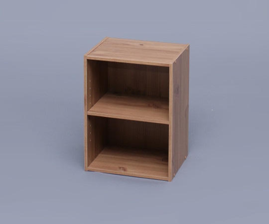 アイリスオーヤマ モジュールボックス 可動棚タイプ ナチュラル MDB-2K 1個（ご注文単位1個）【直送品】