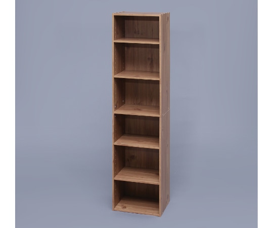 アイリスオーヤマ モジュールボックス 可動棚タイプ ナチュラル MDB-6K 1個（ご注文単位1個）【直送品】