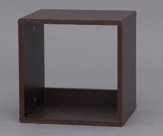 アイリスオーヤマ QRボックス オープンタイプ ブラウンオーク QR-34 1個（ご注文単位1個）【直送品】