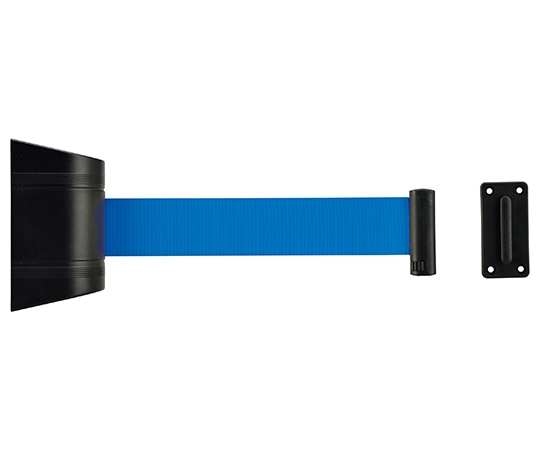 日本緑十字社 KAB-3BL ベルトパーテーション(壁面設置タイプ) 332093 1個(ご注文単位1個)【直送品】