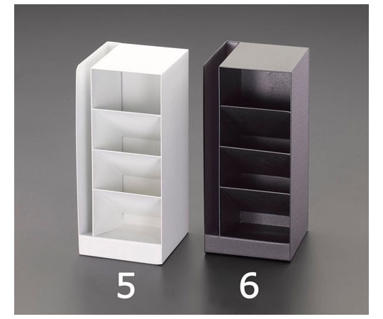 エスコ 90x 90x200mm ペンスタンド(ブラック) EA954TE-6 1個(ご注文単位1個)【直送品】