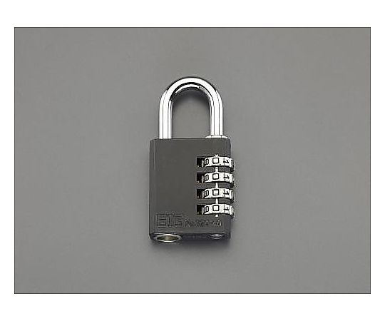 エスコ 37mm チェンジロック(4段・番号設定用キー付) EA983SV-50 1個(ご注文単位1個)【直送品】