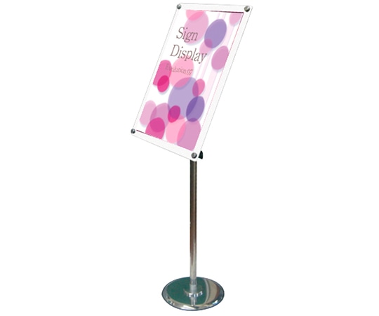 常磐精工 フリーアングルアクリルスタンド150 A3 ホワイト FAACS150-A3W 1台(ご注文単位1台)【直送品】