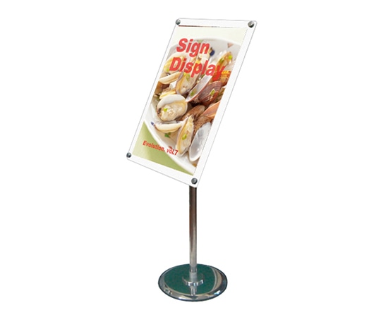 常磐精工 フリーアングルアクリルスタンド90 A3 ホワイト FAACS90-A3W 1台(ご注文単位1台)【直送品】