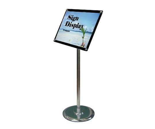 常磐精工 フリーアングルアクリルスタンド90 A4 ブラック FAACS90-A4B 1台(ご注文単位1台)【直送品】