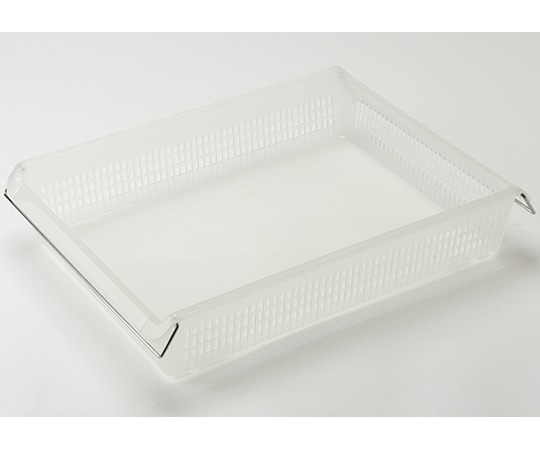 伊藤忠リーテイルリンク スタックトレー メタルハンドル付 浅型大 ホワイト 1ケース(6個入) STA3S-N 1ケース(ご注文単位1ケース)【直送品】