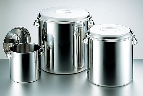 クローバー 18-8 キッチンポット 28cm  10019128 1個（ご注文単位1個）【直送品】