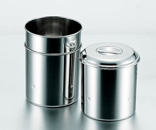 クローバー 18-8 テーパーキッチンポット 10cm 10017310 1個（ご注文単位1個）【直送品】