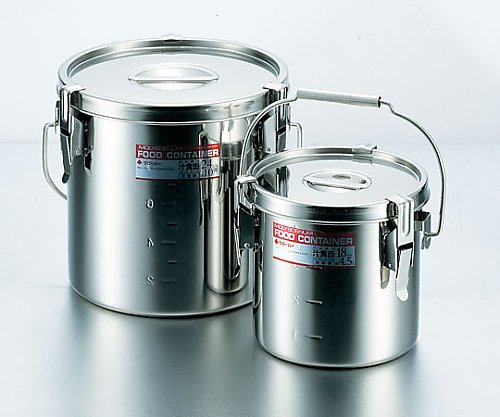 クローバー SUS316 パッキン汁食缶 18cm 10018118 1個（ご注文単位1個）【直送品】