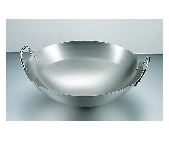 クローバー 18-8 中華鍋 57cm ATY-04-57 1個（ご注文単位1個）【直送品】