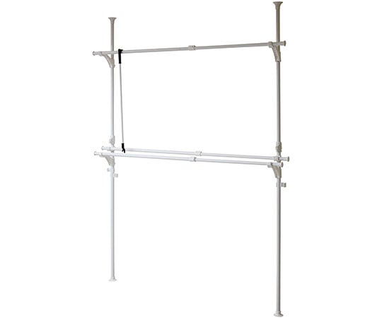 山善(YAMAZEN) 布団も干せる ハンガーラック ホワイト WJM-3(WH) 1台(ご注文単位1台)【直送品】