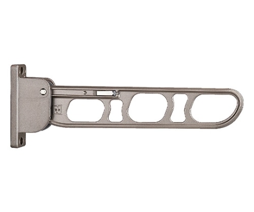 神栄ホームクリエイト 物干金物 バルコニー用 縦収納タイプ ステンカラー SK-36TMS-SC 1個(ご注文単位1個)【直送品】