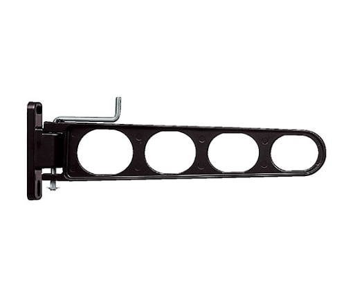 神栄ホームクリエイト 物干金物 バルコニー用 横収納タイプ ダークブロンズ SK-38LSB-BC 1個(ご注文単位1個)【直送品】