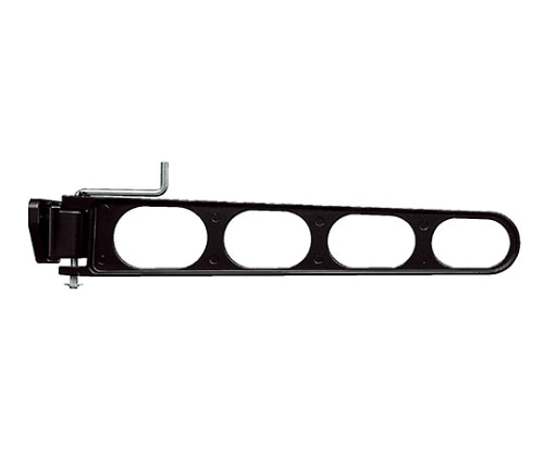 神栄ホームクリエイト 物干金物 バルコニー用 横収納タイプ ダークブロンズ SK-45LSA-BC 1個(ご注文単位1個)【直送品】