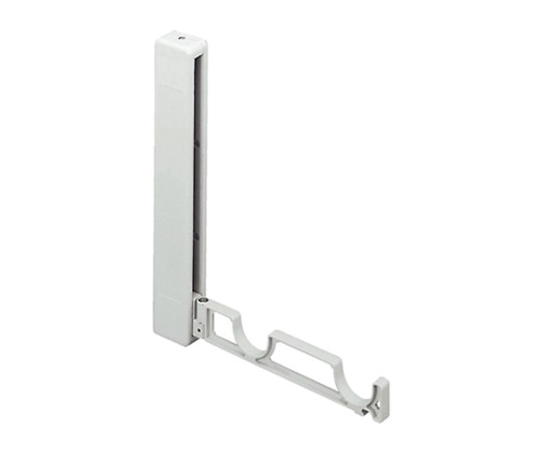 神栄ホームクリエイト 物干金物 室内用 横付タイプ シルバーグレー SK-DC-1 1個(ご注文単位1個)【直送品】