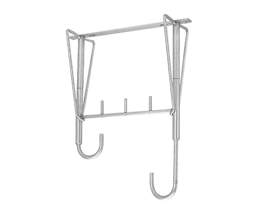 神栄ホームクリエイト 物干金物 バルコニー用 自在・静音タイプ シルバー SK-4164A 1個(ご注文単位1個)【直送品】