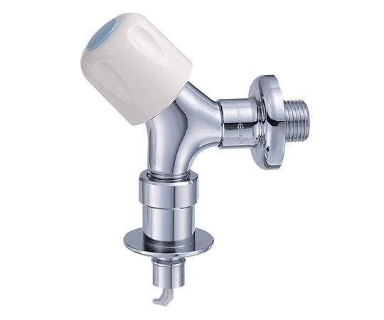 SANEI 洗濯機用送り座水栓 オートストッパー付 吐水ニップル/PT3320 JY143CTV-1-13 1個(ご注文単位1個)【直送品】