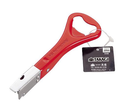 高儀 TAKAGIボトルボーイ缶切赤 4111020 1個（ご注文単位1個）【直送品】