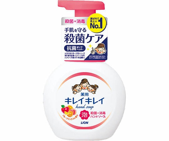 ライオン キレイキレイ薬用泡HS フルーツミックス ポンプ  1個(ご注文単位1個)【直送品】