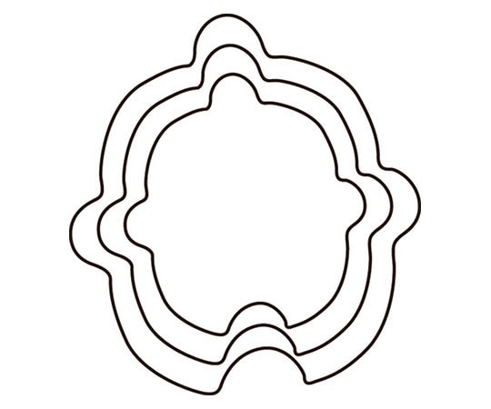 アズワン 野菜抜 3PC 鈴  1個（ご注文単位1個）【直送品】