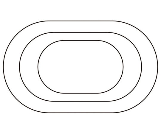 アズワン 野菜抜 3PC 小判  1個（ご注文単位1個）【直送品】