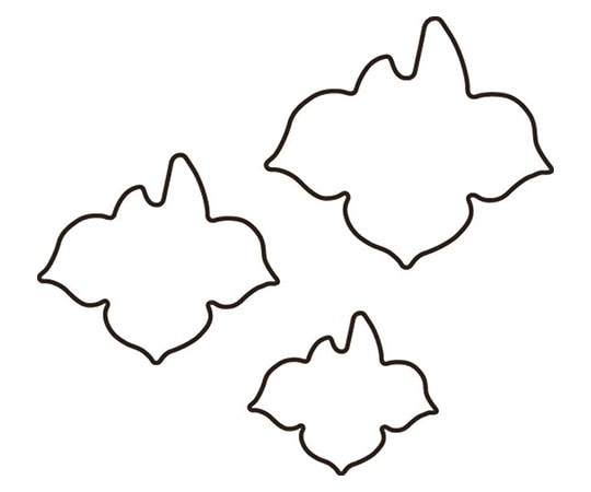 アズワン 生抜 3PC あやめ  1個（ご注文単位1個）【直送品】