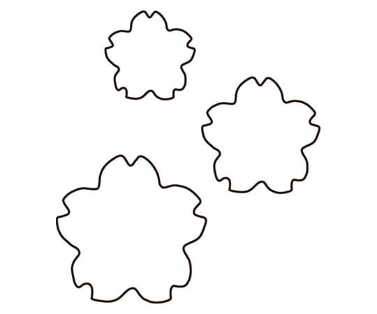 アズワン 生抜 3PC 桜  1個（ご注文単位1個）【直送品】