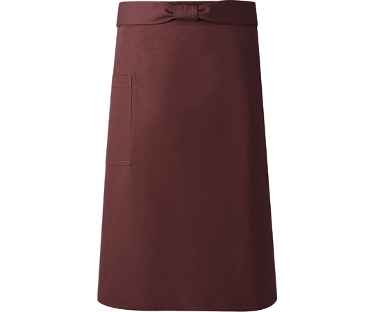 興栄繊商 和風ミドルエプロン ハンプ エンジ フリー M20 1枚(ご注文単位1枚)【直送品】