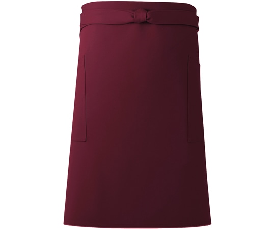 興栄繊商 ミドルエプロン ワイン フリー AW95 1枚(ご注文単位1枚)【直送品】