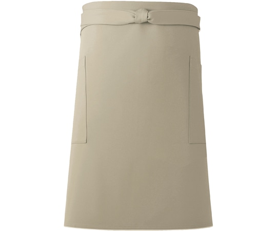 興栄繊商 ミドルエプロン ベージュ フリー AW95 1枚(ご注文単位1枚)【直送品】