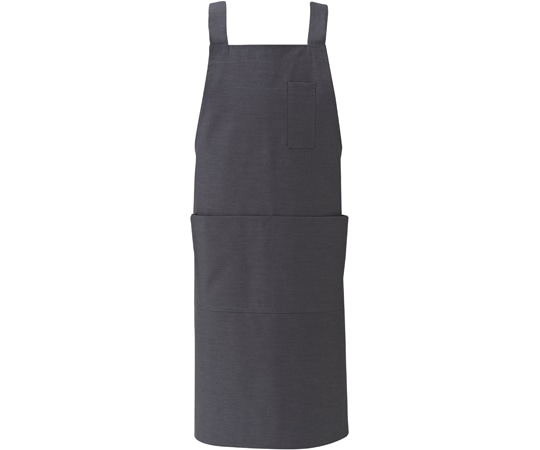 興栄繊商 胸当てエプロン ロイヤルグレー フリー KI250 1枚(ご注文単位1枚)【直送品】